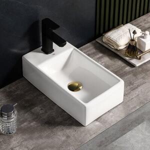 Umywalka nablatowa HYDROSAN LUCY-WH-460 Prostokątny Biały