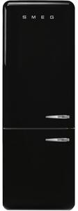 Lodówka SMEG FAB38LBL6 Retro No Frost 205cm Czarna