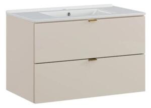 Szafka pod umywalkę DALIA CASHMERE 2S 80cm kaszmirowy mat