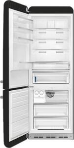 Lodówka SMEG FAB38LBL6 Retro No Frost 205cm Czarna