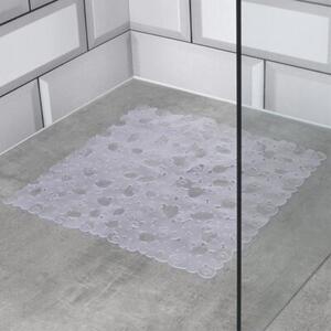 Mata antypoślizgowa pod prysznic przezroczysta 51x51 cm