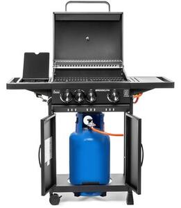 Grill ogrodowy gazowy ACTIVA Brooklyn 19741GB 8.4 + 2.8 kW 52 x 38 cm