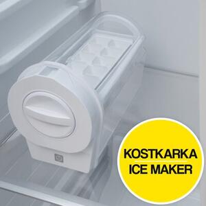 Lodówka AMICA FY5079.3DFXBI Side by Side No Frost 176.3cm Srebrna Podajnik wody