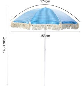 Parasol ogrodowy PROBEACH 1073774 Niebieski