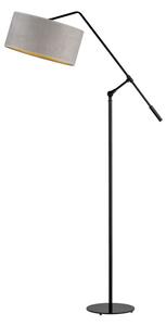 Lampa stojąca podłogowa przegubowa regulowana z abażurem walec AVADO