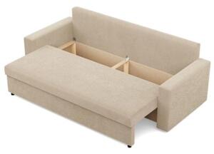 Kanapa 3 osobowa, BLOM, sztruks, 220x92x92 cm, beÅ¼owy | TYLETEGOTU