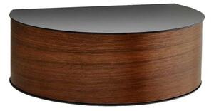 Woud - Wallie Wall Drawer Walnut/Black