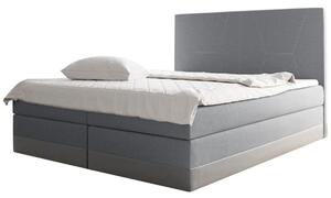 Łóżko kontynentalne ENZO 160 x 200cm | dwa pojemniki na pościel