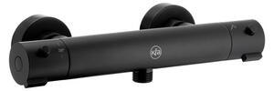 Bateria natryskowa KFA ARMATURA Moza 5736-010-81 Czarny
