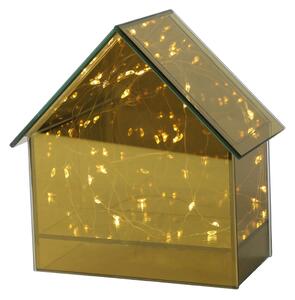Domek szklany ELITE LED, złoty - różne rozmiary Wielkość: S
