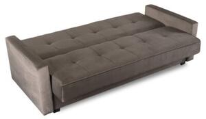 Sofa Kanapa RozkÅadana z FunkcjÄ Spania Wersalka Dwuosobowa BeÅ¼owa ALUNA