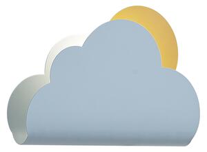 Dziecięca lampa ścienna niebieska chmurka ze słońcem - Cloudy