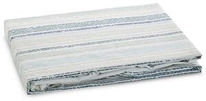 Prześcieradło EUROFIRANY Print 3 z gumką 100 x 200 cm Niebieski