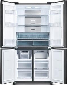 Lodówka SHARP SJ-MP780D-BS Side by Side No Frost 183cm 4D ION Plasmacluster Srebrna