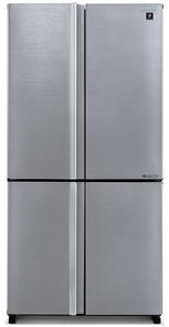 Lodówka SHARP SJ-MP780D-BS Side by Side No Frost 183cm 4D ION Plasmacluster Srebrna