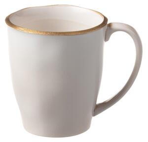Kubek NOSSE EDGE 350 ml Ivory Gold