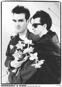 Plakat, Obraz The Smiths Morrissey Marr - Manchester 1983, (59.4 x 84 cm)