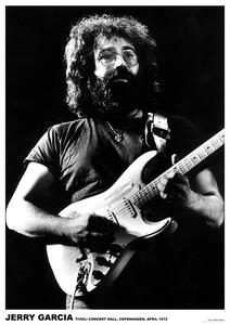Plakat, Obraz Grateful Dead Jerry Garcia - Guitar 1970, (59.4 x 84 cm)
