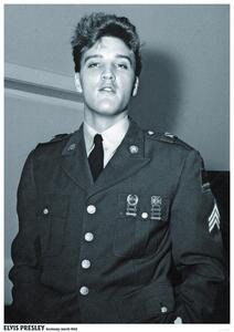 Plakat, Obraz Elvis Presley - Army 1962