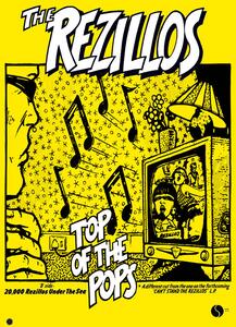 Plakat, Obraz Rezillos - Top Of The Pops, (59.4 x 84 cm)