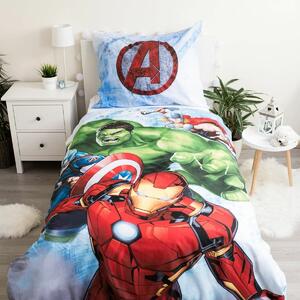 Pościel bawełniana Avengers Heroes, 140 x 200 cm, 70 x 90 cm