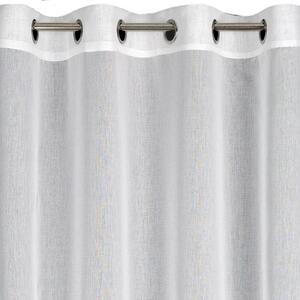 Firana gotowa EUROFIRANY Olivia 140 x 250 cm Biały