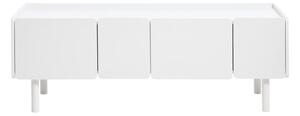 Biała szafka pod TV 160x55x45 cm Bera – Unique Furniture