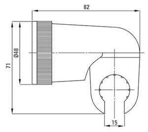 Bateria wannowa natynkowa DEANTE Joko BOJ 011M Chrom