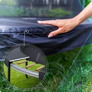 Trampolina ogrodowa THUNDER 8ft 244 cm dla dzieci z siatką wewnętrzną i drabinką