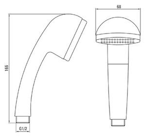 Bateria wannowa natynkowa DEANTE Joko BOJ 011M Chrom