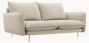 Sofa z tkaniny o wyglądzie lnu Vienna (2-osobowa), S 160 cm