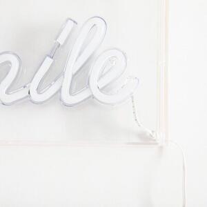 Kinkiet dla dzieci neonowy różowy napis Smile Neon LED 4.14W Zuma Line