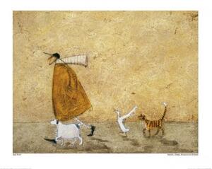 Druk artystyczny Sam Toft - Ernest Doris Horace And Stripes