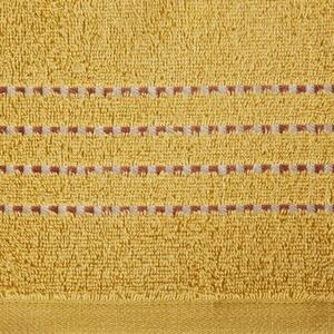 Ręcznik Fiore (10) 50 x 90 cm Musztardowy