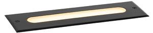 Zewnetrzna Nowoczesny reflektor gruntowy czarny 30 cm z diodą LED IP65 - Eline Oswietlenie zewnetrzne