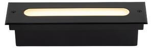 Zewnetrzna Nowoczesny reflektor gruntowy czarny 30 cm z diodą LED IP65 - Eline Oswietlenie zewnetrzne