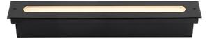 Zewnetrzna Nowoczesny reflektor gruntowy czarny 50 cm z diodą LED IP65 - Eline Oswietlenie zewnetrzne