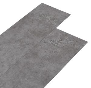 Panele podłogowe PVC, 5,02 m², 2 mm, samoprzylepne, betonowe