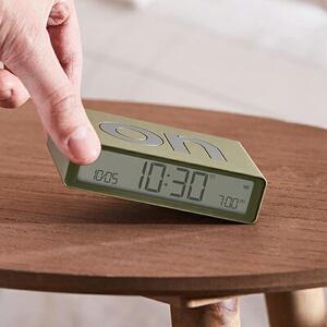 Budzik LEXON Flip Classic Khaki