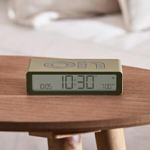 Budzik LEXON Flip Classic Khaki