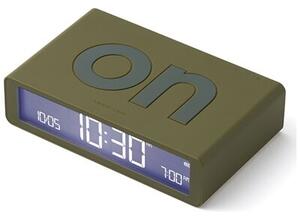 Budzik LEXON Flip Classic Khaki