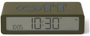 Budzik LEXON Flip Classic Khaki