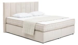 Beżowe łóżko kontynentalne 160x200 cm Olia Bold Line – Bonami Selection
