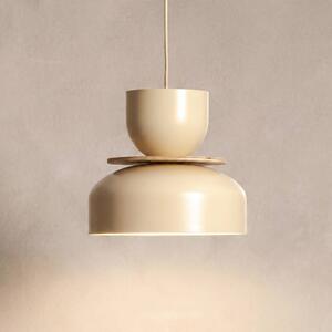 Lampa wisząca Uto ALDEX, możliwość ściemniania, kremowy / amber, salon / jadalnia, metal, nowoczesny