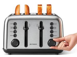 Toster BUYDEEM DT640E Stalowy