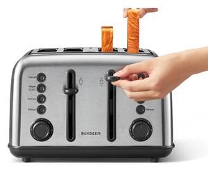 Toster BUYDEEM DT640E Stalowy