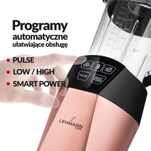 Blender kielichowy Mocny z Tritanu Kruszy lód 1.5L + Bidon 0.8L personalny