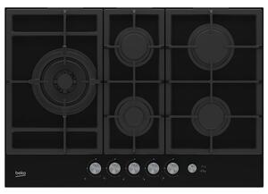 Płyta gazowa BEKO bPro500 HILL75235S Wok Wysokowydajne palniki Żeliwne ruszty 75cm