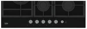 Płyta gazowa BEKO bPro500 HILL75235S Wok Wysokowydajne palniki Żeliwne ruszty 75cm