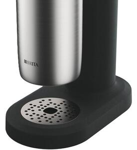 Saturator BRITA SodaTrio Czarny z dwoma nabojami + dodatkowa butelka 1L